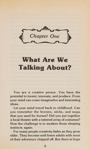 You Can Be Creative: making your dreams come true