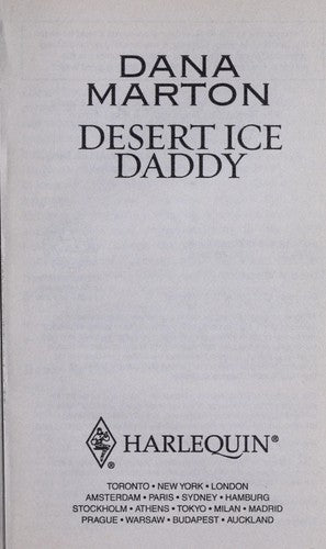 Desert Ice Daddy (Harlequin Intrigue Series)