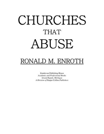 Churches That Abuse