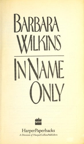 In Name Only