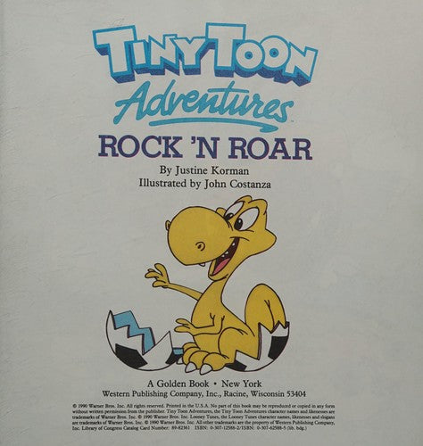 Tiny Toon Adventures: Rock 'n Roar (Golden Look-Look Book)