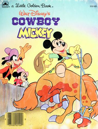 Walt Disney's Cowboy Mickey (Little Golden Books)