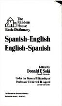 Random House Basic Spanish Dictionary