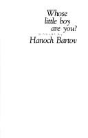 Whose little boy are you?: A novel