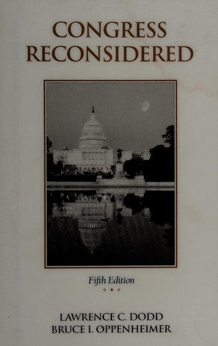 Congress Reconsidered (Fifth Edition)