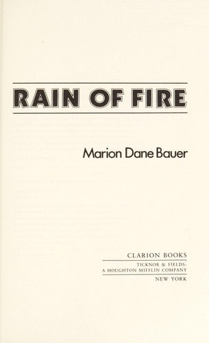 Rain of Fire