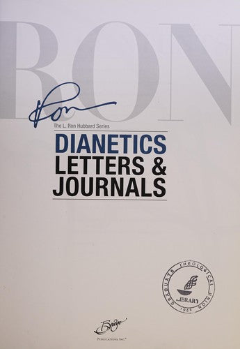 Dianetics Letters & Journals (The L. Ron Hubbard Series)