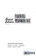 Farewell Performance (without dust jacket)