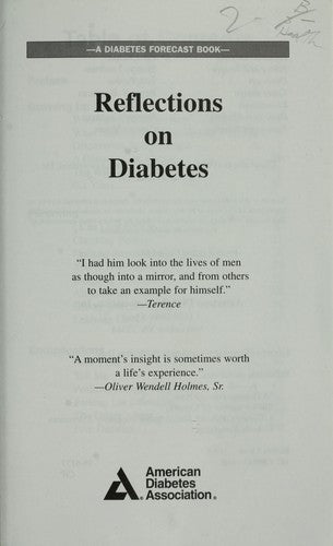 Reflections On Diabetes