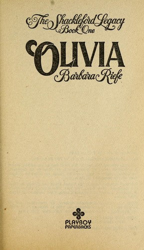 Olivia: he Shackleford Legacy Book 1