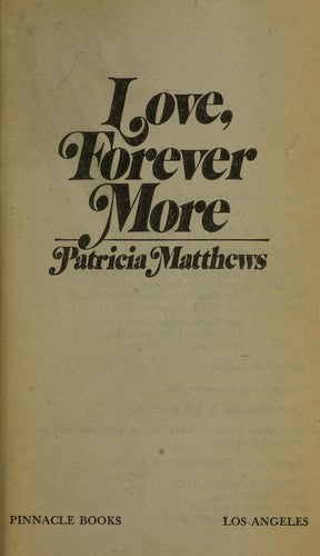 Love, Forever MoreLove, Forever More