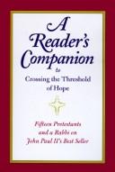 A Reader's Companion To Crossing The Threshold Of Hope