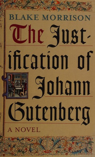 The Justification of Johann Gutenberg