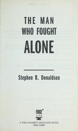 The Man Who Fought Alone