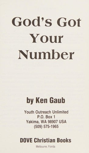 God's Got Your Number (with Autographed)