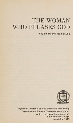 The Woman Who Pleases God