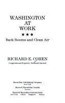 Washington At Work: Back Rooms And Clean Air: back rooms and clean air