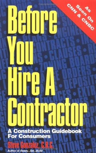 Before You Hire A Contractor